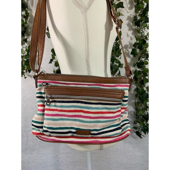 Relic by Fossil Make Today Great Brown and Multicolor Adjustable Crossbody bag - Picture 2 of 10